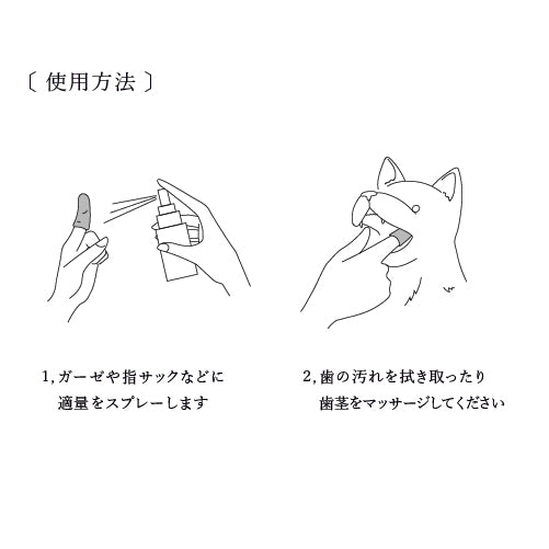ペットビューティー/ 02 オーラルクリンネス(お口の消臭・歯磨き)